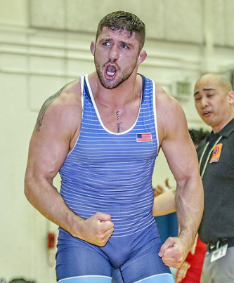 Geordan Speiller, 2017 Dave Schultz Memorial International champion, 80 kg