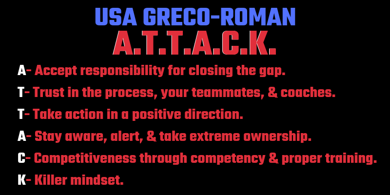 USA Greco-Roman ATTACK acronym