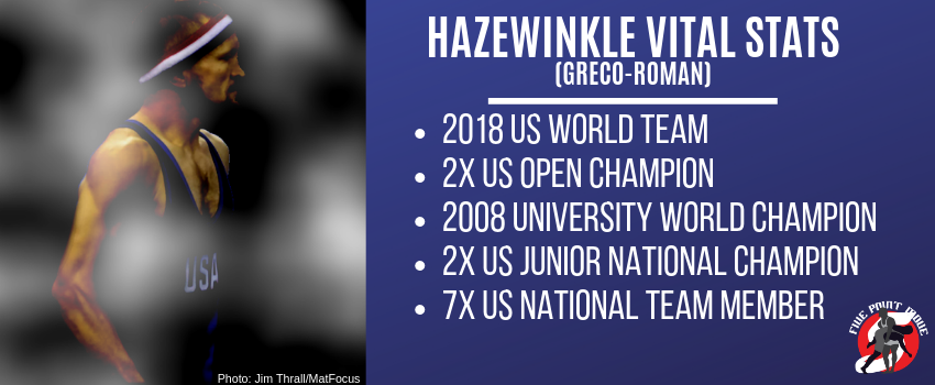 sam hazewinkel greco-roman vital stats