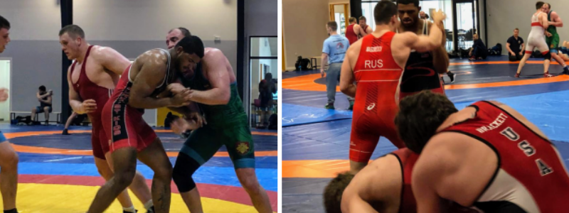 usa greco athletes training in denmark, march 2019