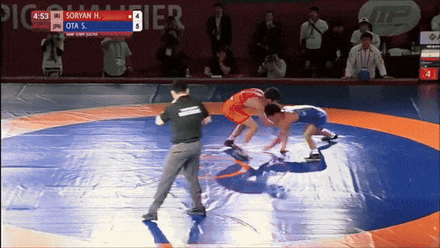 ota with a crucial takedown against soryan