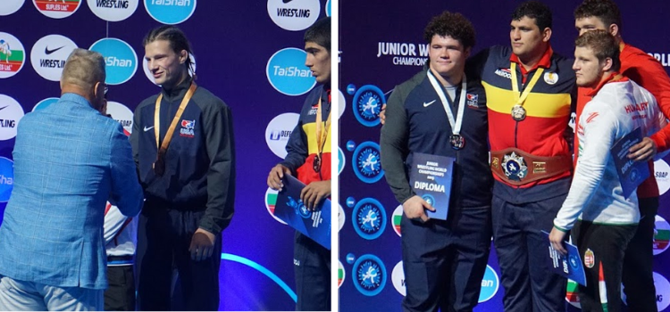 2019 junior greco-roman world championships, nutter and schultz medals