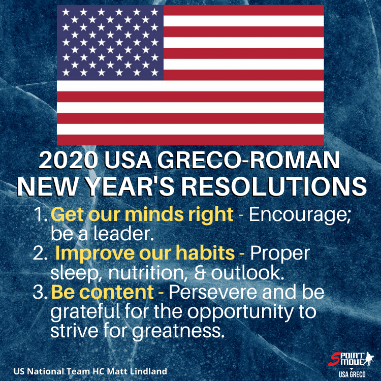 2020 Greco New Year's Resolutions - - Matt Lindland