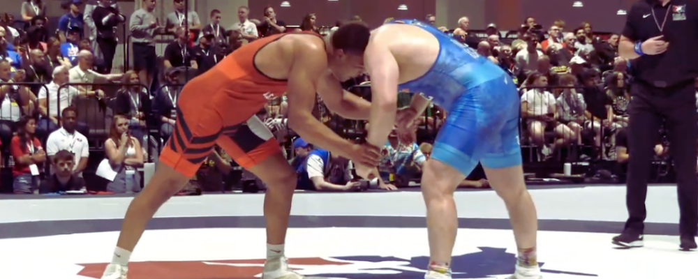 michial foy, 2025 world team trials, 97 kg
