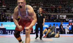 david calkins jr., 2025 u17 greco-roman world bronze medalist