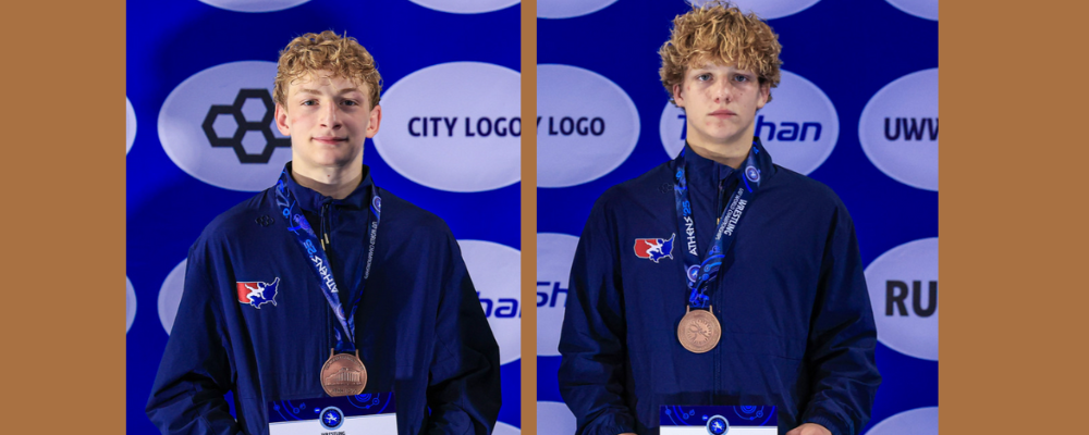 mj rundell, arseni kikiniou, 2025 u17 world bronze medalists