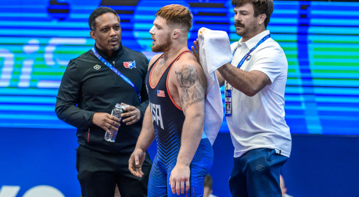 payton jacobson, herb house, and andy bisek, 2025 u23 world championships