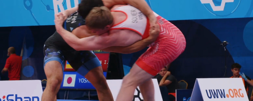 Aidan squier, 87 kg, U20 world bronze